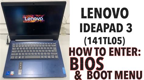 accès bios lenovo ideapad.